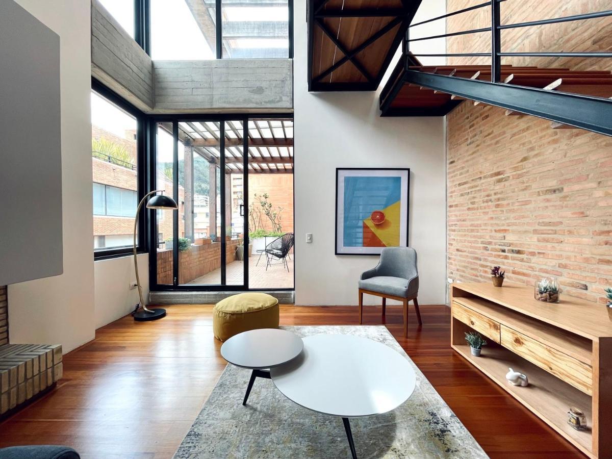 Apartmán Dazzling Duplex Penthouse In Rosales Bogotá Exteriér fotografie