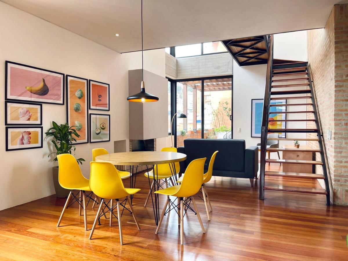 Apartmán Dazzling Duplex Penthouse In Rosales Bogotá Exteriér fotografie