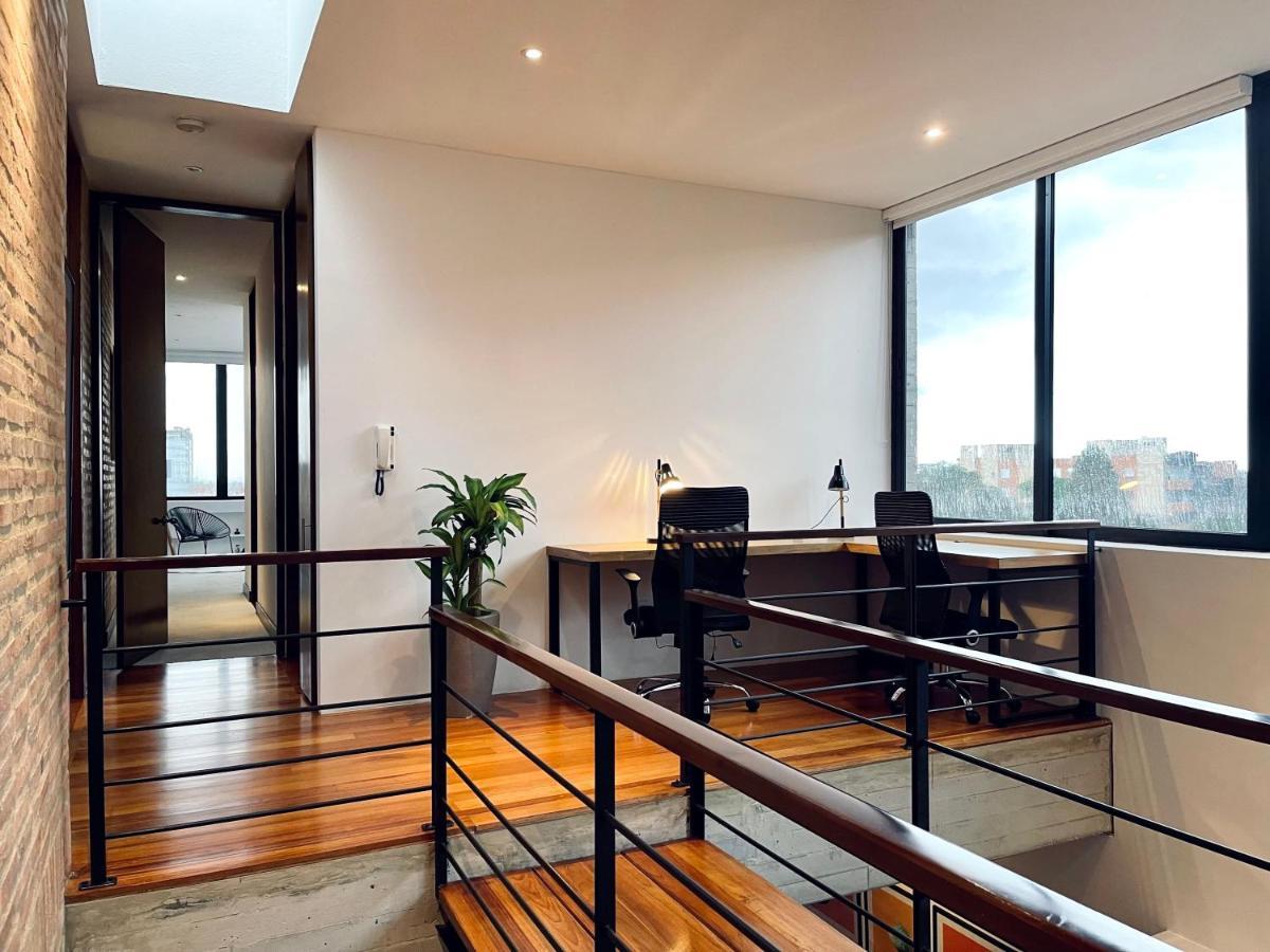 Apartmán Dazzling Duplex Penthouse In Rosales Bogotá Exteriér fotografie