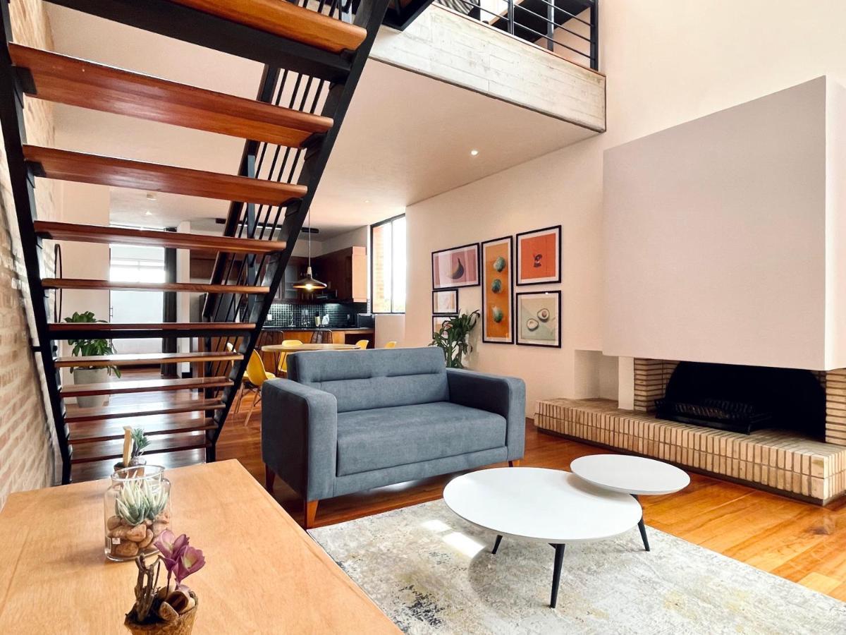 Apartmán Dazzling Duplex Penthouse In Rosales Bogotá Exteriér fotografie