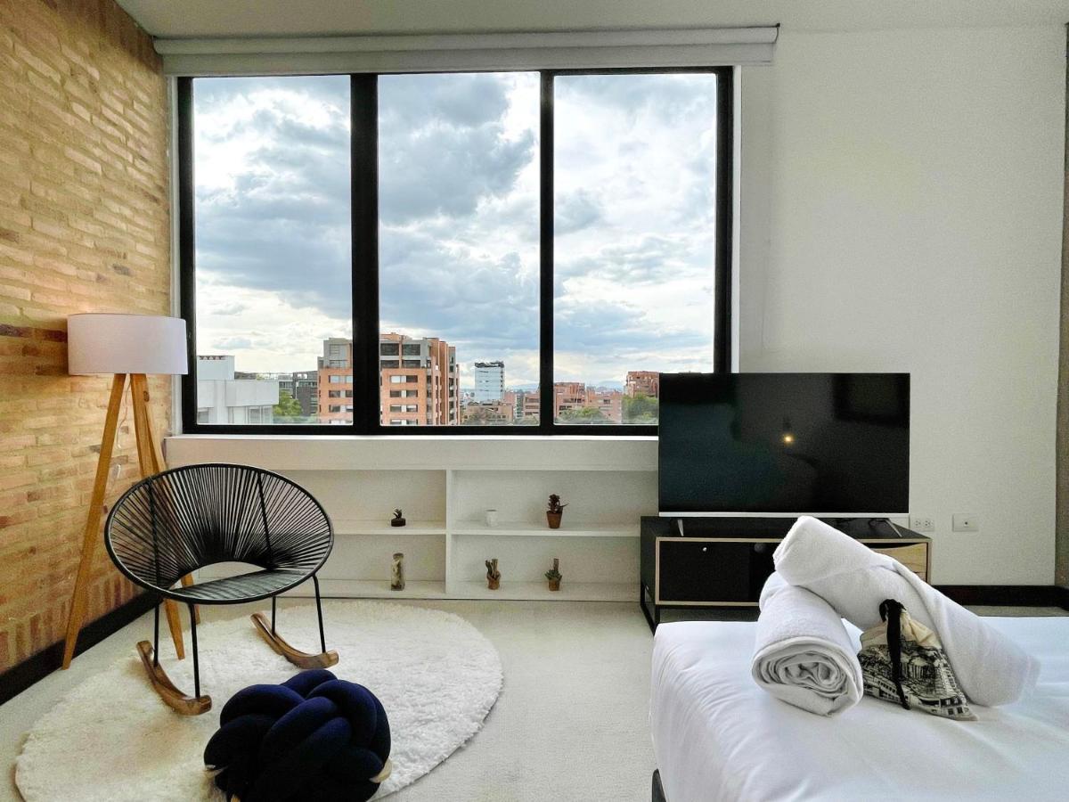 Apartmán Dazzling Duplex Penthouse In Rosales Bogotá Exteriér fotografie