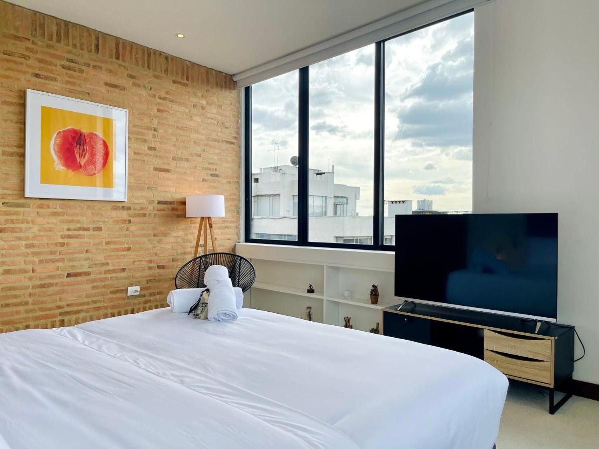 Apartmán Dazzling Duplex Penthouse In Rosales Bogotá Exteriér fotografie