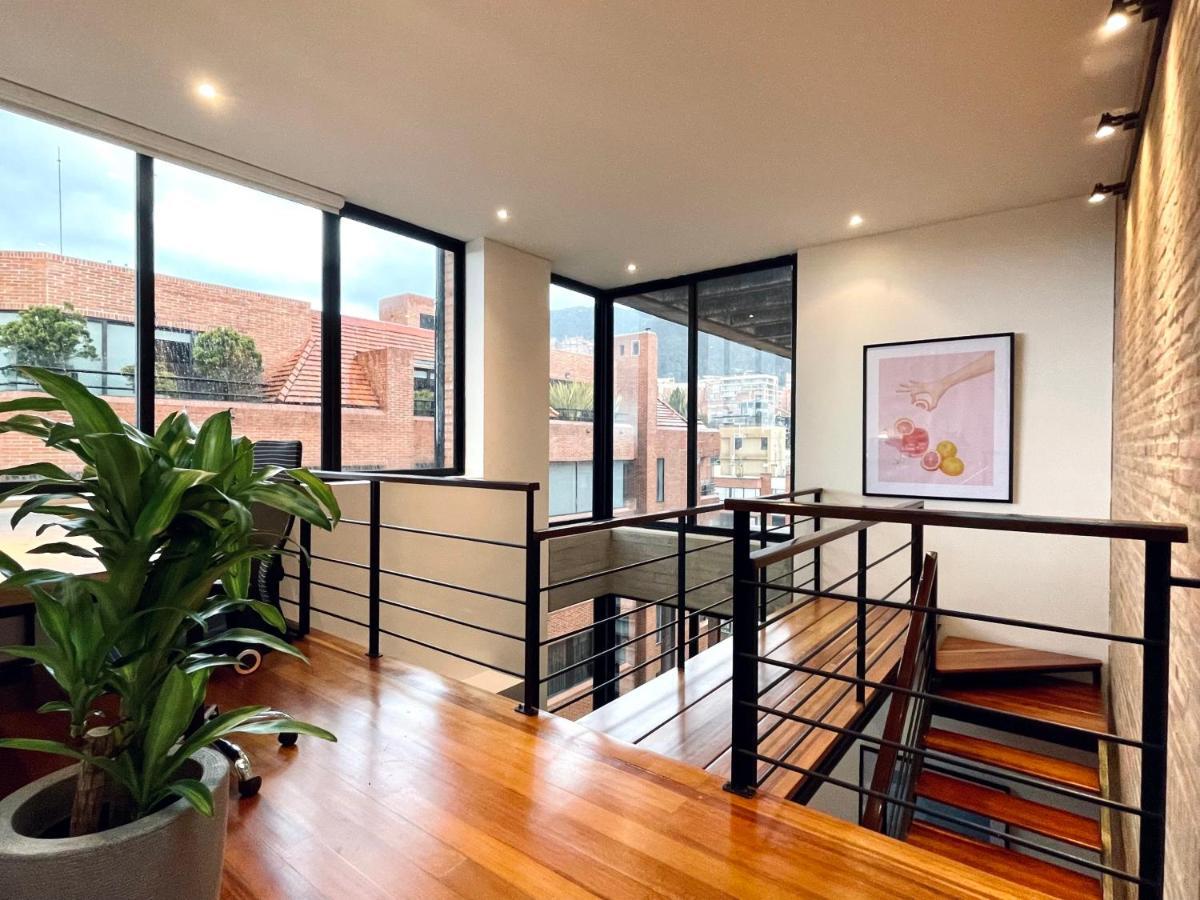 Apartmán Dazzling Duplex Penthouse In Rosales Bogotá Exteriér fotografie