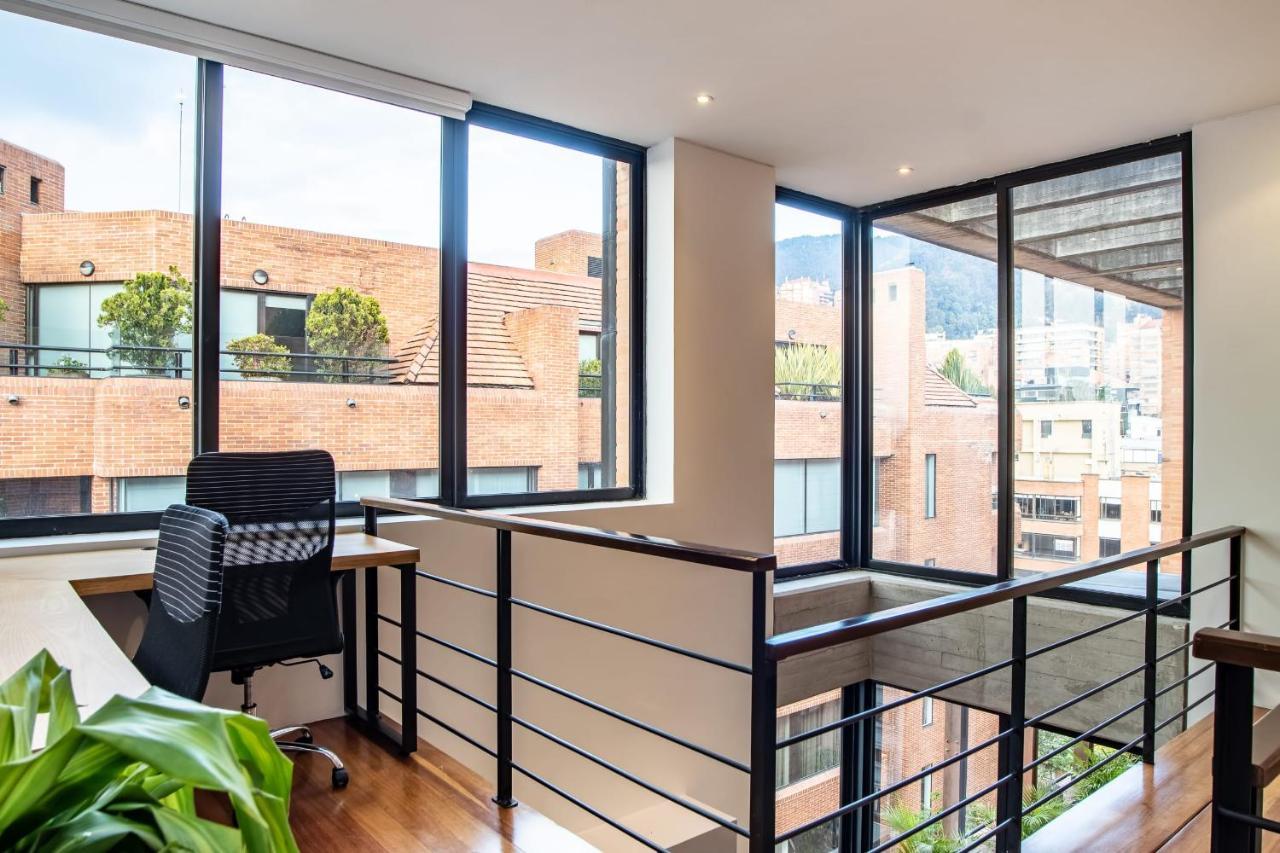 Apartmán Dazzling Duplex Penthouse In Rosales Bogotá Exteriér fotografie